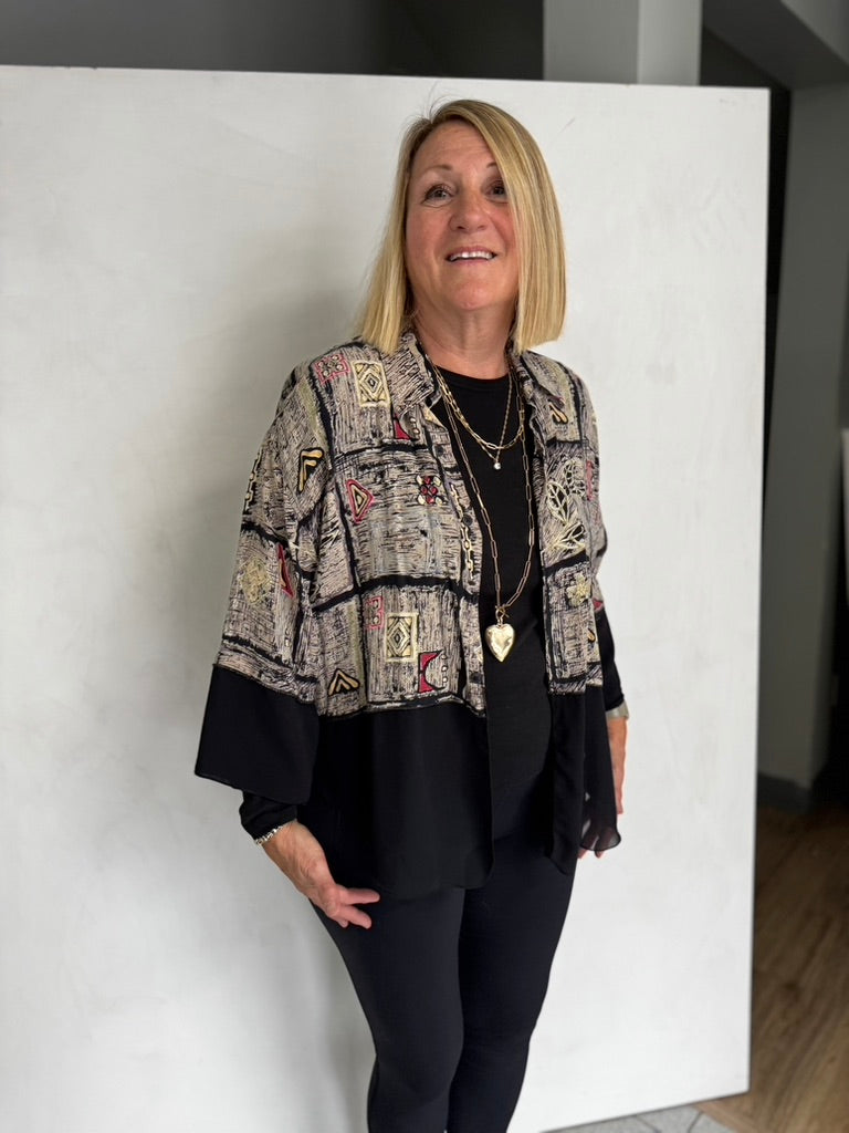 REIMAGINED MEN'S SHIRT RAYON AND POLYESTER - JARPO658