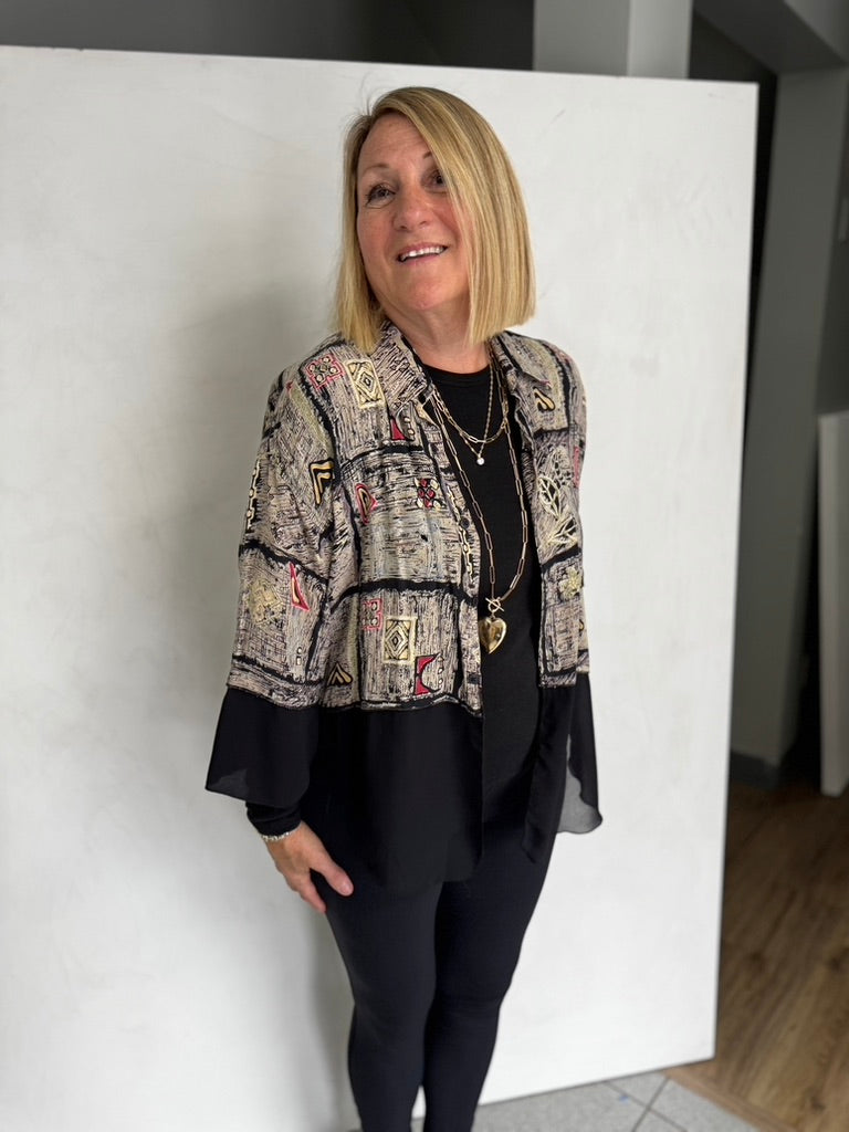 REIMAGINED MEN'S SHIRT RAYON AND POLYESTER - JARPO658