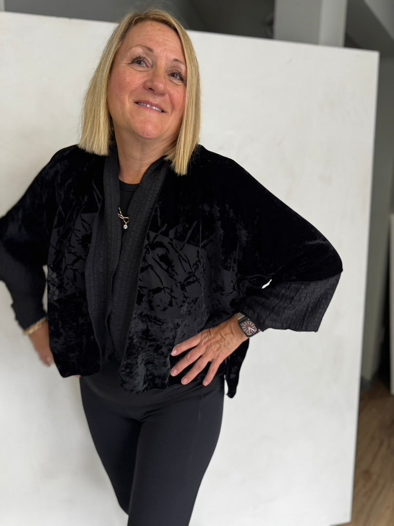 SILK JACKET - JAS413
