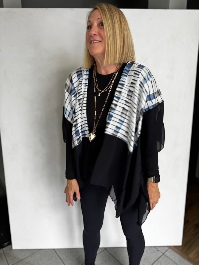 LINEN AND POLYESTER JACKET - JALP601