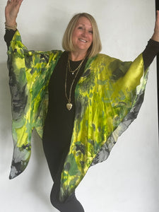 SILK RUANA - TRS722