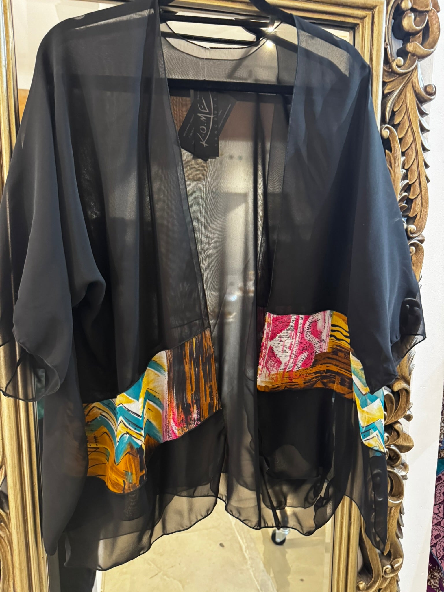Silk Jacket with PolyTrim - jasp503