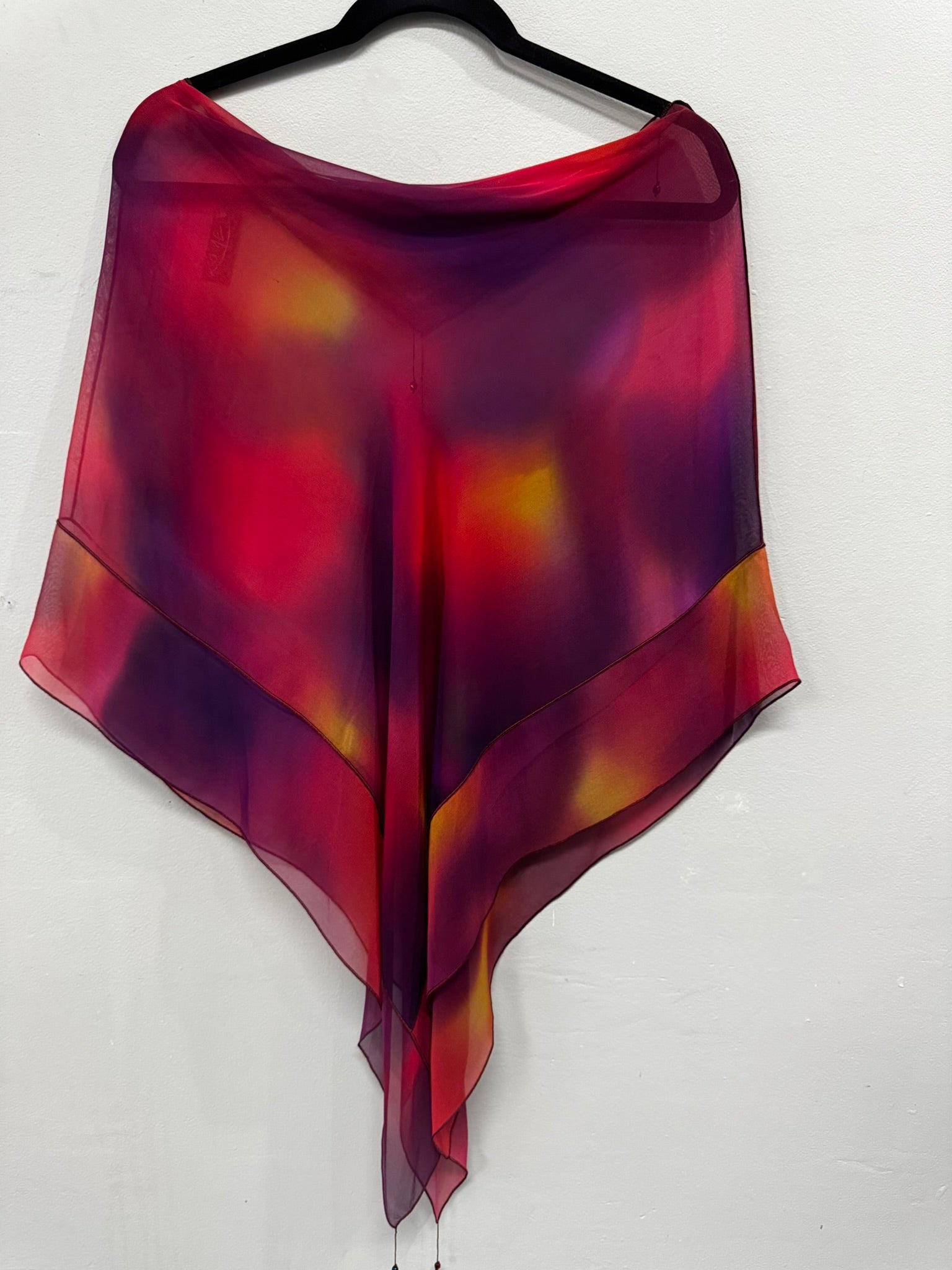 EXCLUSIVE SALE - $100 OFF if you buy 2 or more until Wednesday, Oct 29 - silk poncho  po617