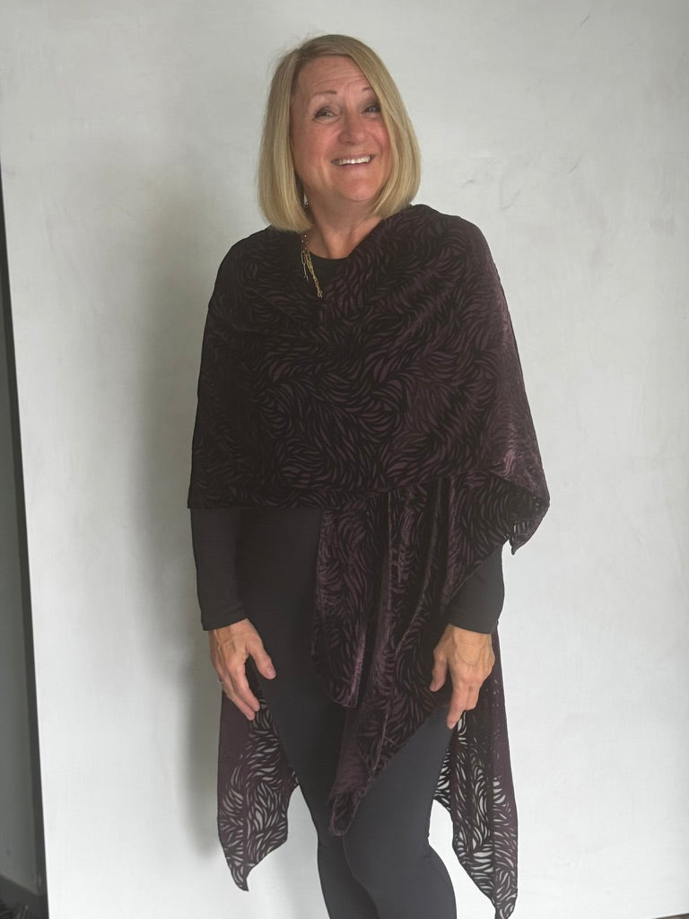 SILK BURNOUT RUANA - RUS0003