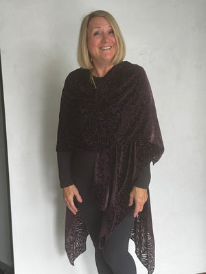 SILK BURNOUT RUANA - RUS0003