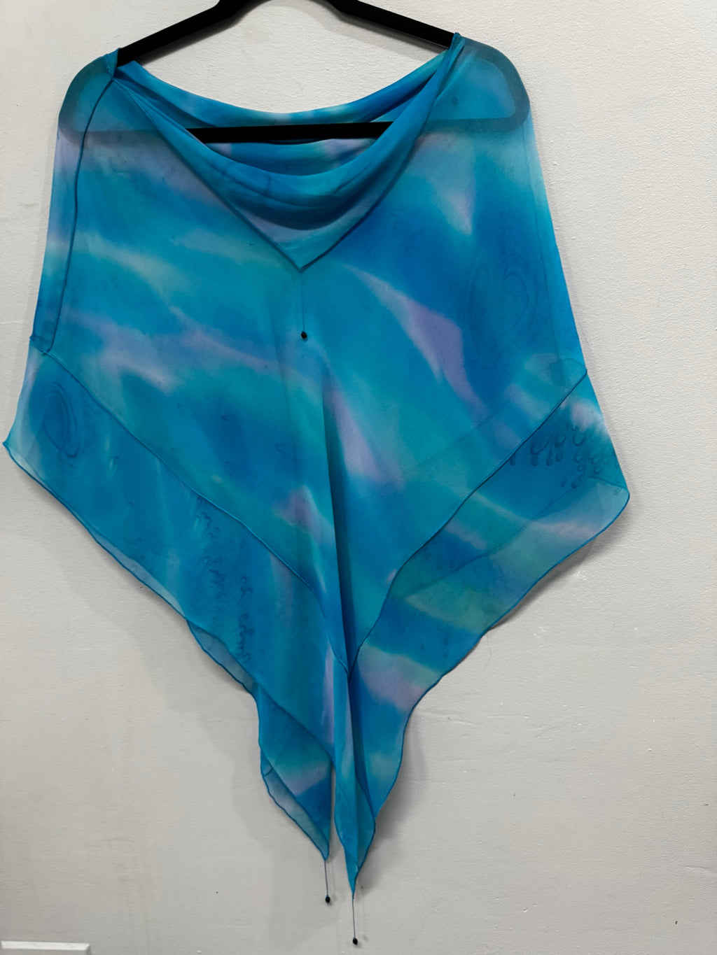 EXCLUSIVE SALE - $100 OFF if you buy 2 or more until Wednesday, Oct 29 - silk poncho  160444b