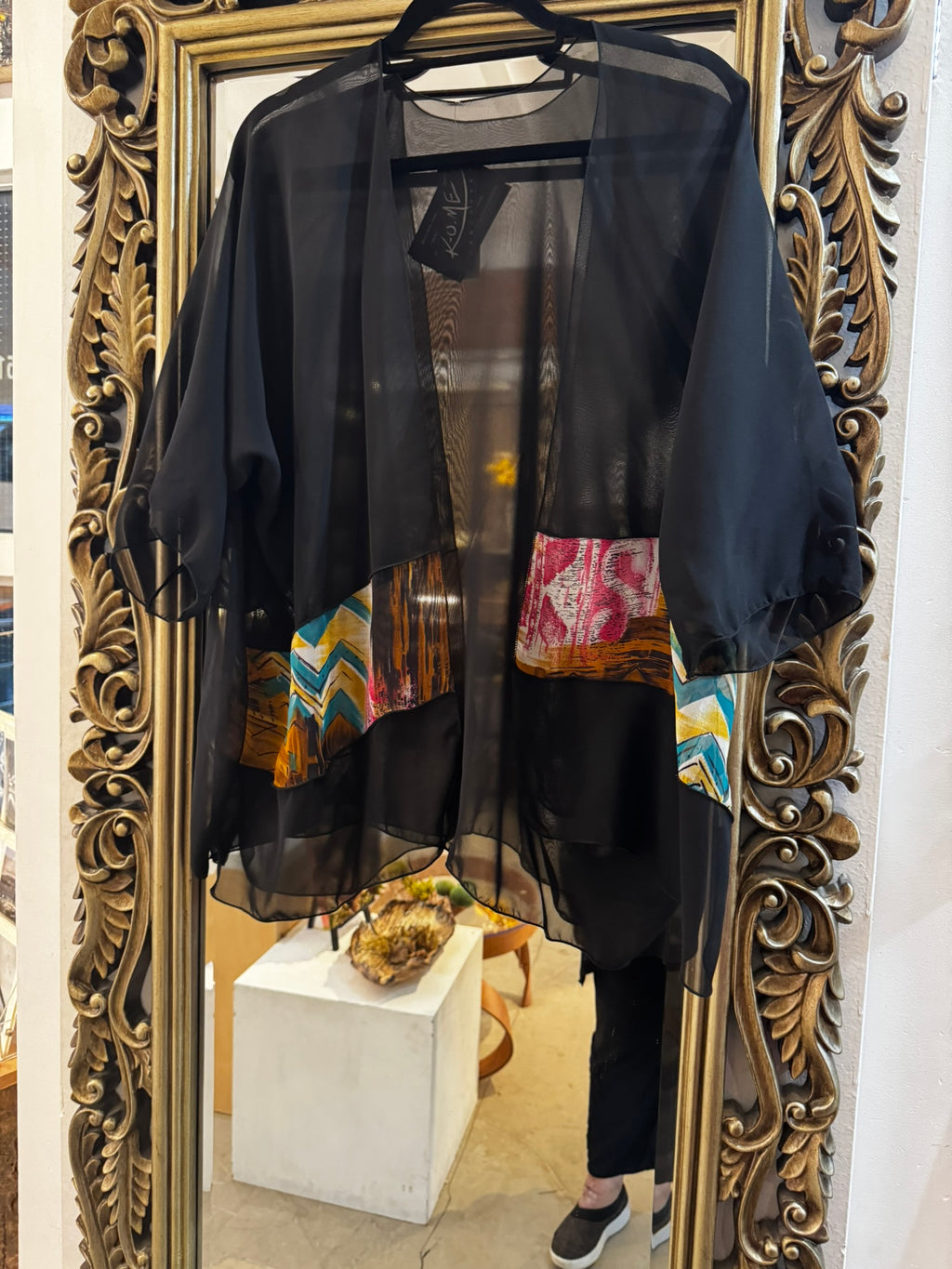 Silk Jacket with PolyTrim - jasp503