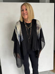 silk was hand dyed by Laurie Gray and I made this ruana - RUS11120