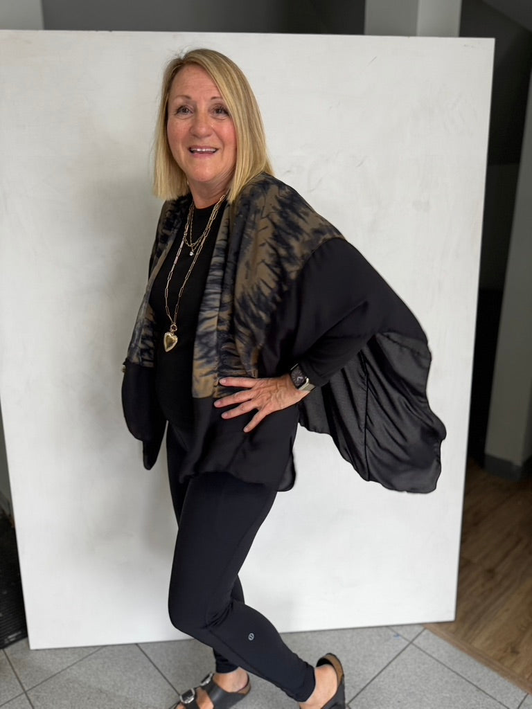 POLYESTER RUANA - RUP11117