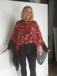 SILK PONCHO - POSP491