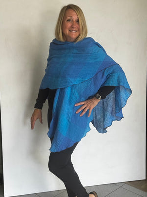 LINEN RUANA - JAL00012