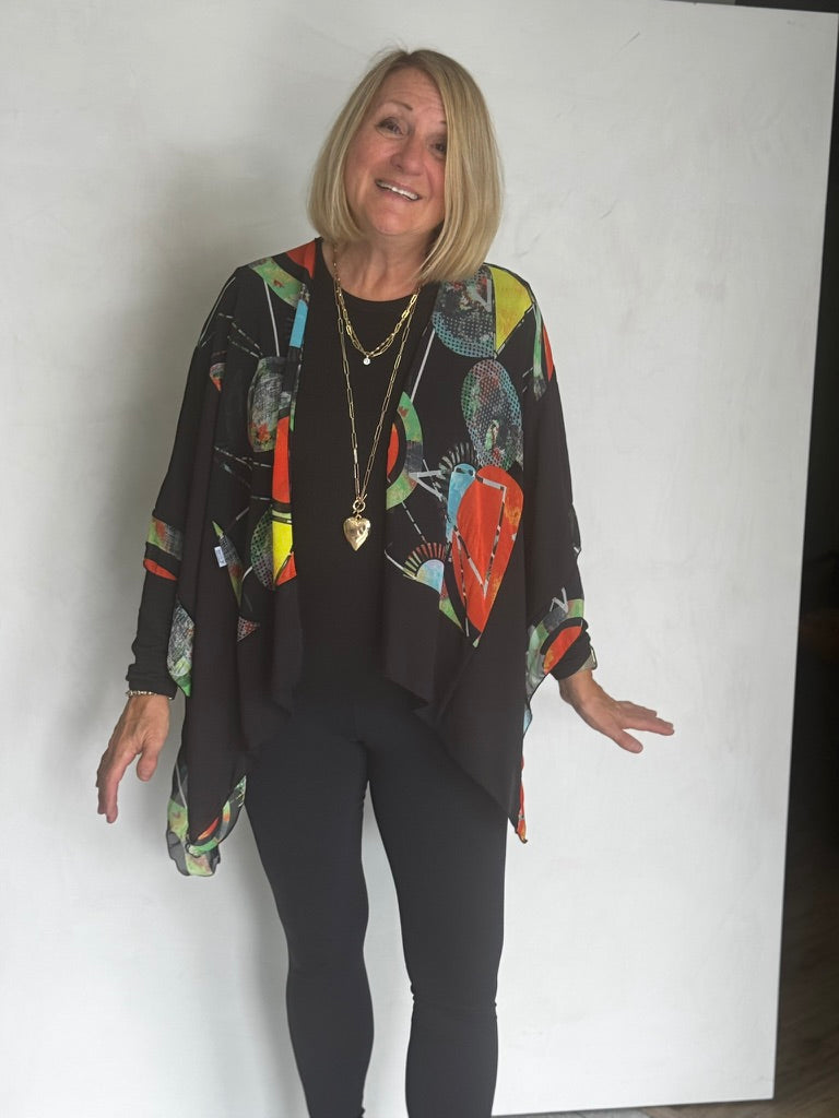 POLYESTER RUANA - RUP0009