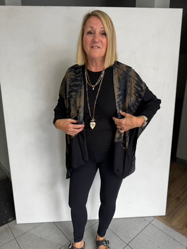 POLYESTER RUANA - RUP11117