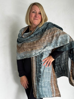 LINEN RUANA - RUL11125