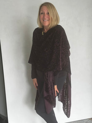 SILK BURNOUT RUANA - RUS0003