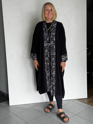 Long Linen/Viscose Jacket - JAVL956