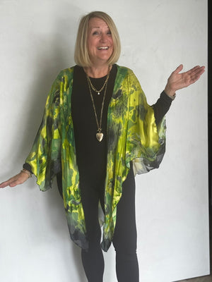 SILK RUANA - TRS722
