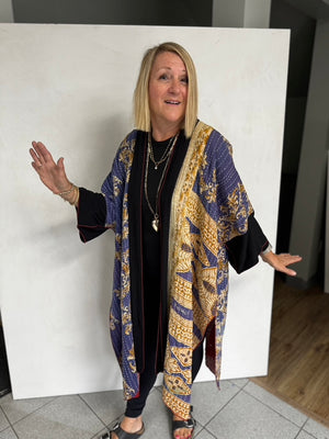 VINTAGE COTTON KANTHA - JAVC06