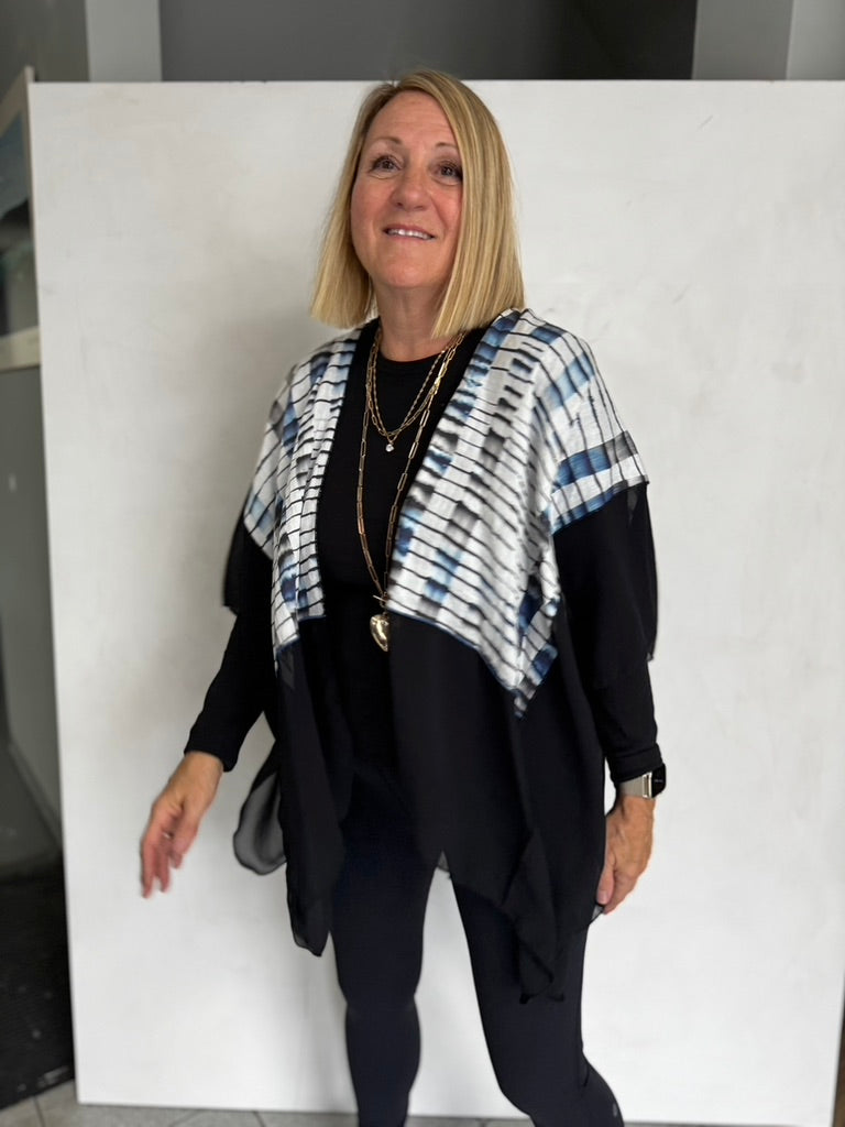 LINEN AND POLYESTER JACKET - JALP601