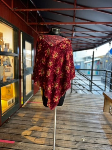 Wool Poncho - DEAD STOCK - one only - One Size - POW650