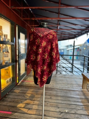 Wool Poncho - DEAD STOCK - one only - One Size - POW650