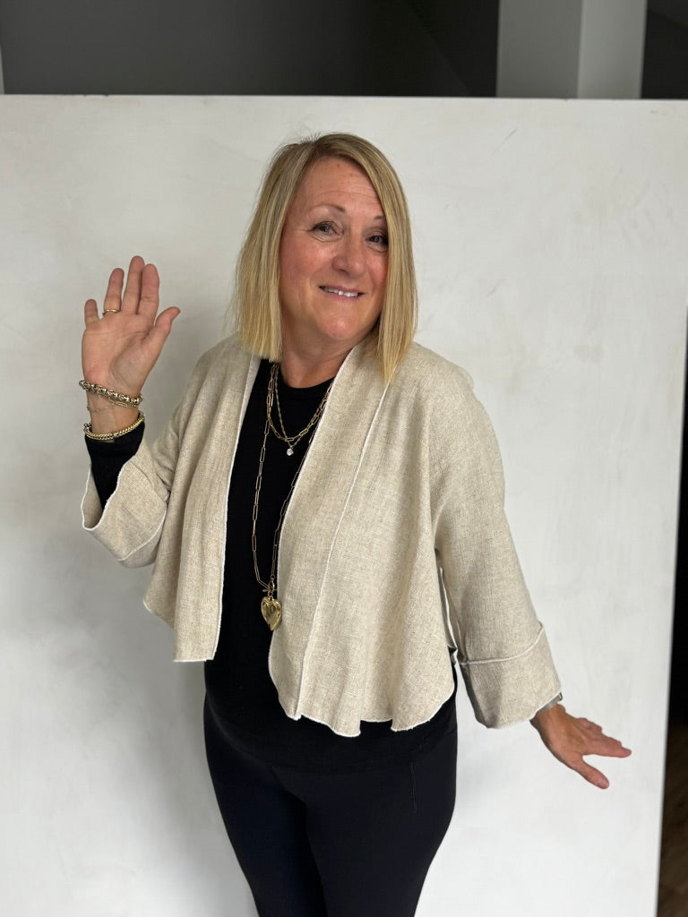 LINEN JACKET - JAVL883