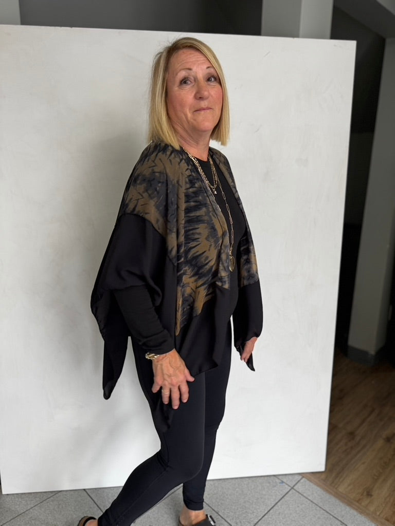 POLYESTER RUANA - RUP11117