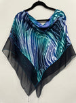 EXCLUSIVE SALE - $100 OFF if you buy 2 or more until Wednesday, Oct 29 - silk poncho 160442