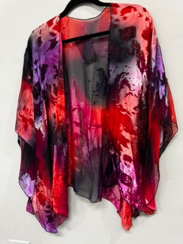 EXCLUSIVE SALE - $100 OFF if you buy 2 or more until Wednesday, Oct 29 - silk poncho  jas717