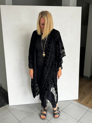 Silk Burn Out Velvet Jacket - JAS15