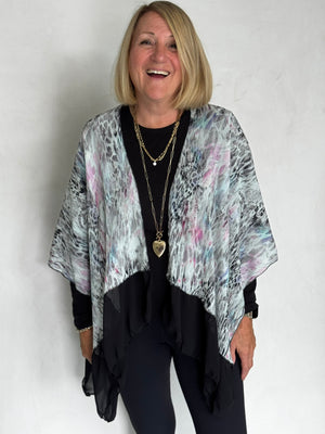 RAYON CRINKLE RUANA - JAR0001