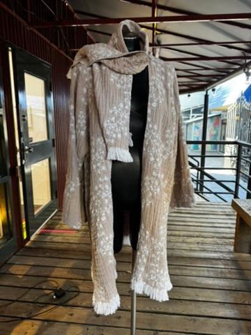 Cotton from Portugal - one size with scarf - JAC9618