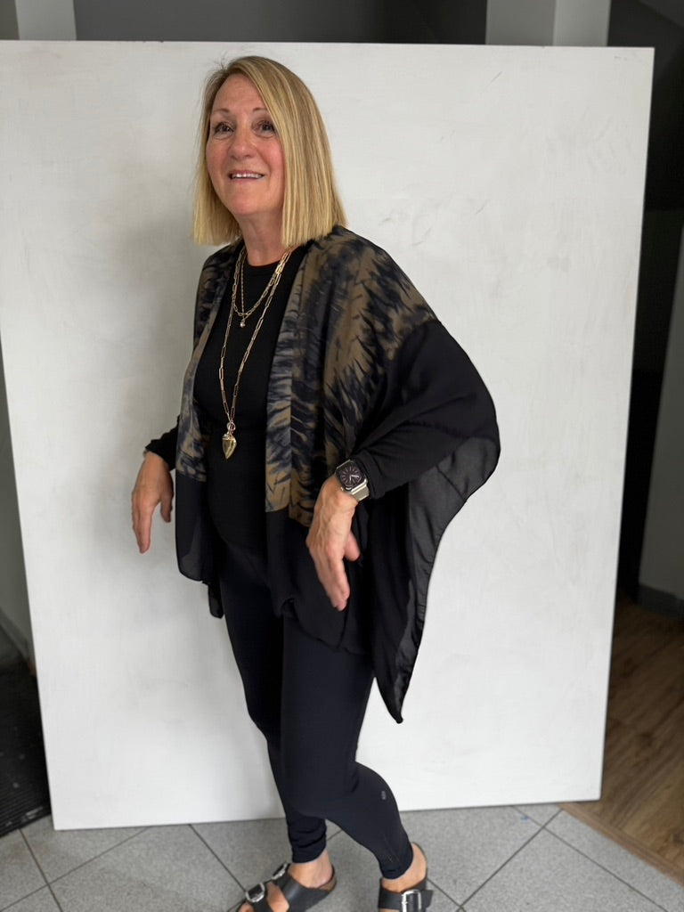 POLYESTER RUANA - RUP11117