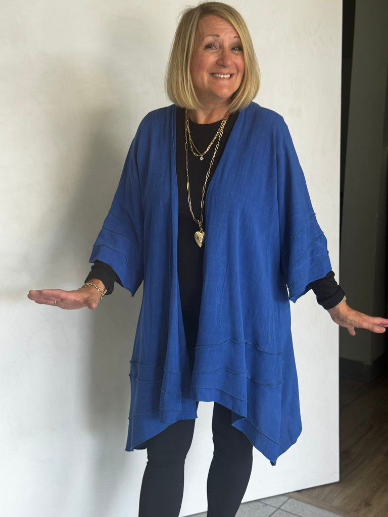 LINEN/VISCOSE JACKET - JALV211