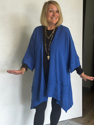 LINEN/VISCOSE JACKET - JALV211