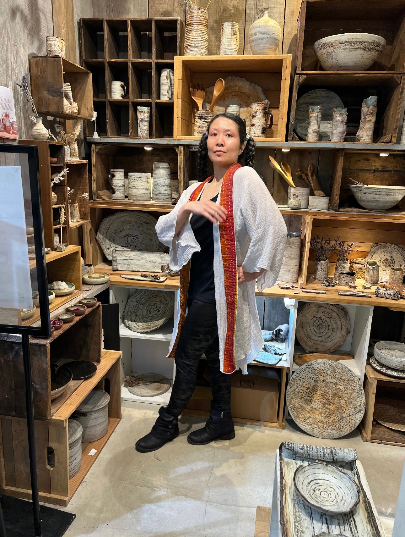 LINEN WITH VINTAGE COTTON JACKET - JALC116