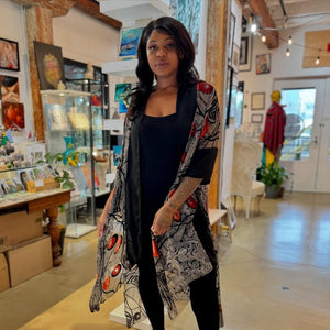 Silk Burnout Jacket - jas12