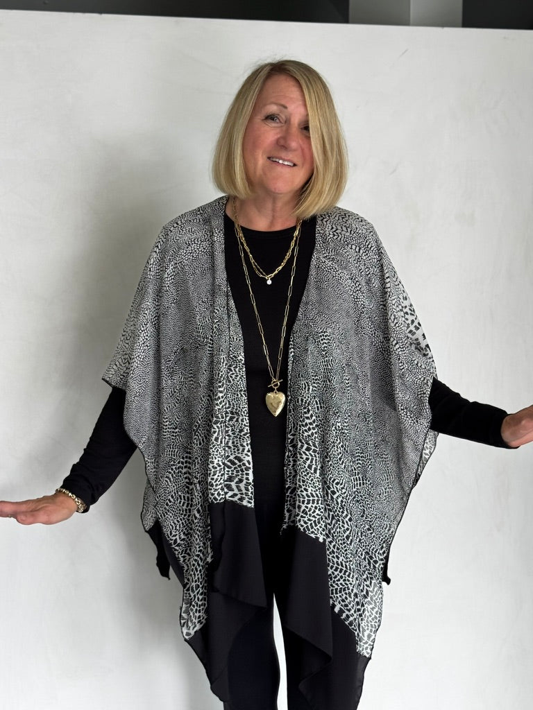 SILK RUANA - RUS11126