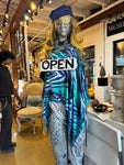 Silk Poncho - POS928