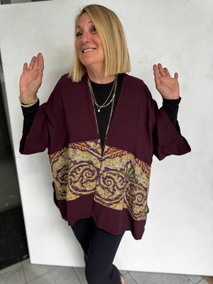 LINEN/VISCOSE WITH VINTAGE COTTON JACKET - JALVC1116