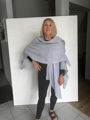 LINEN RUANA - RUR0008