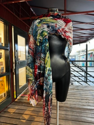 Triangled Ruana Silk = TRS334