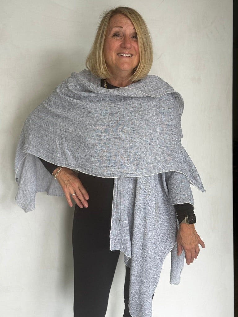 LINEN RUANA - RUR0008