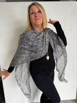 SILK TRIANGLED RUANA - TRS1114