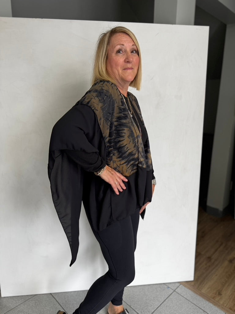 POLYESTER RUANA - RUP11117