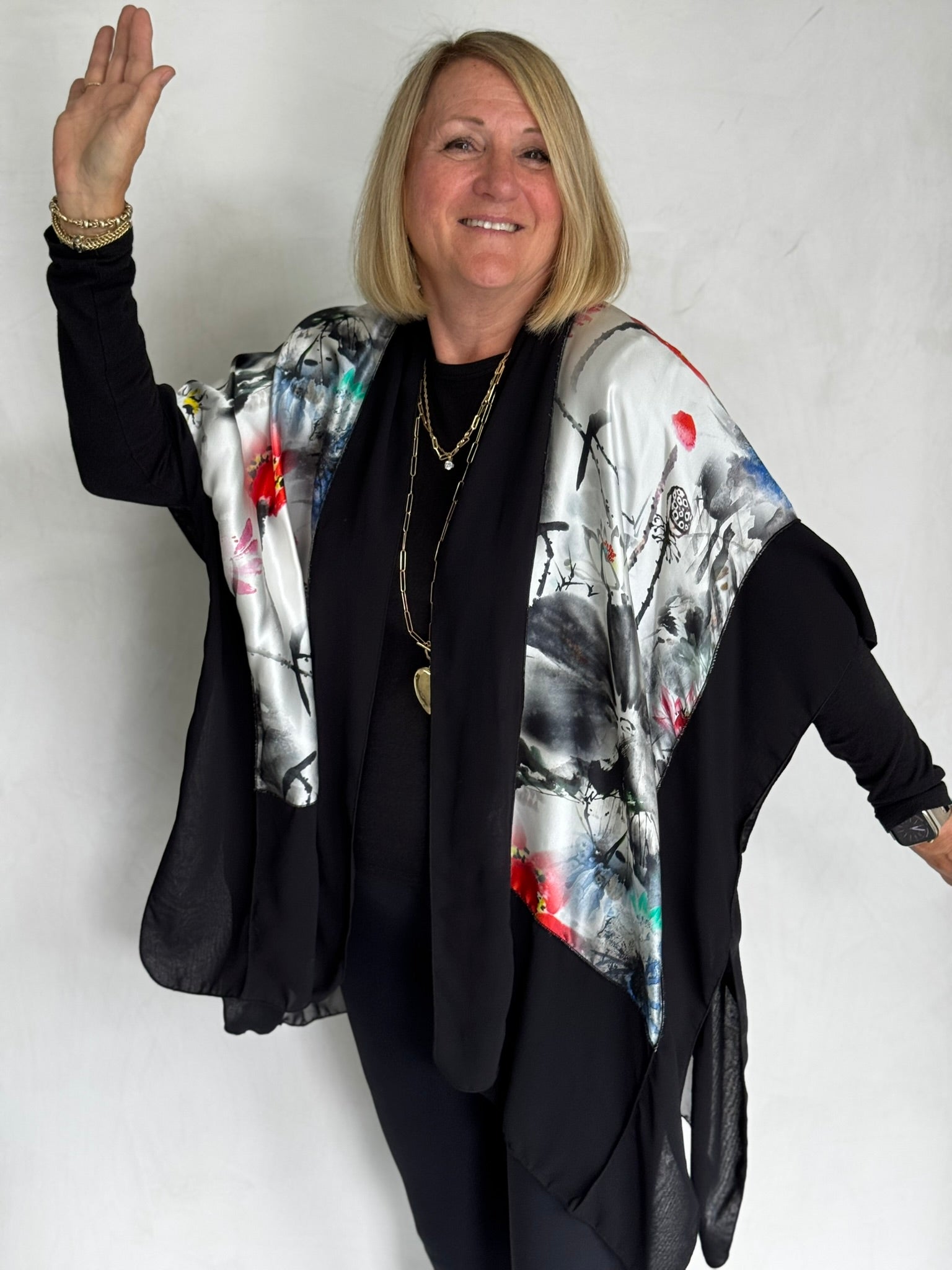 SILK JACKET - JASP130
