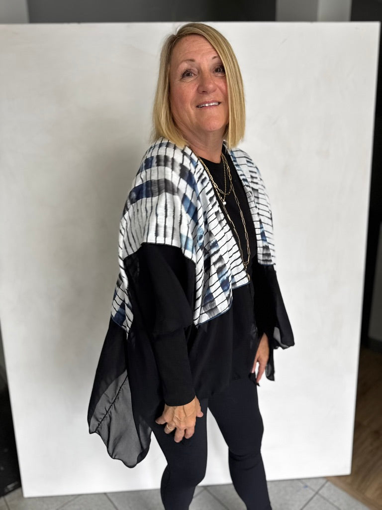 LINEN AND POLYESTER JACKET - JALP601