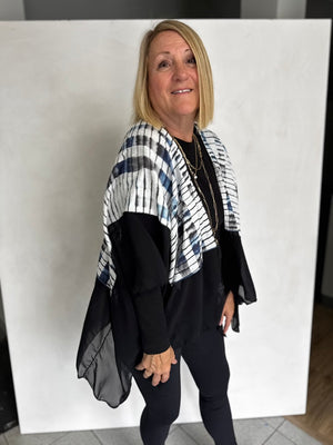 LINEN AND POLYESTER JACKET - JALP601