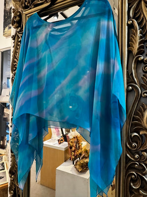 Silk Poncho = PO609