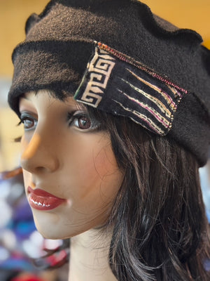 M WOOL AND VINTAGE COTTON HAT - HAWWVC93